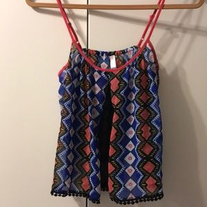 Tribal Crop Top Xhilaration Size S